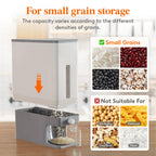 Lifewit Rice Container 25 Lbs, One-Press Dispenser with Measuring Cup
