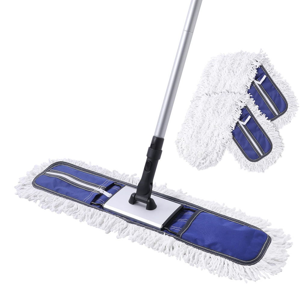 CLEANHOME 24" Commercial Dust Mop for Floor Cleaning Heavy Duty