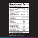 Livingood Daily Nerve Support Supplement for Women & Men, 12-in-1 Nerve Health Formula with Methylated B12, Folate, Benfotiamine, Alpha Lipoic Acid & Feverfew, Gluten Free, Non-GMO, 60 Capsules