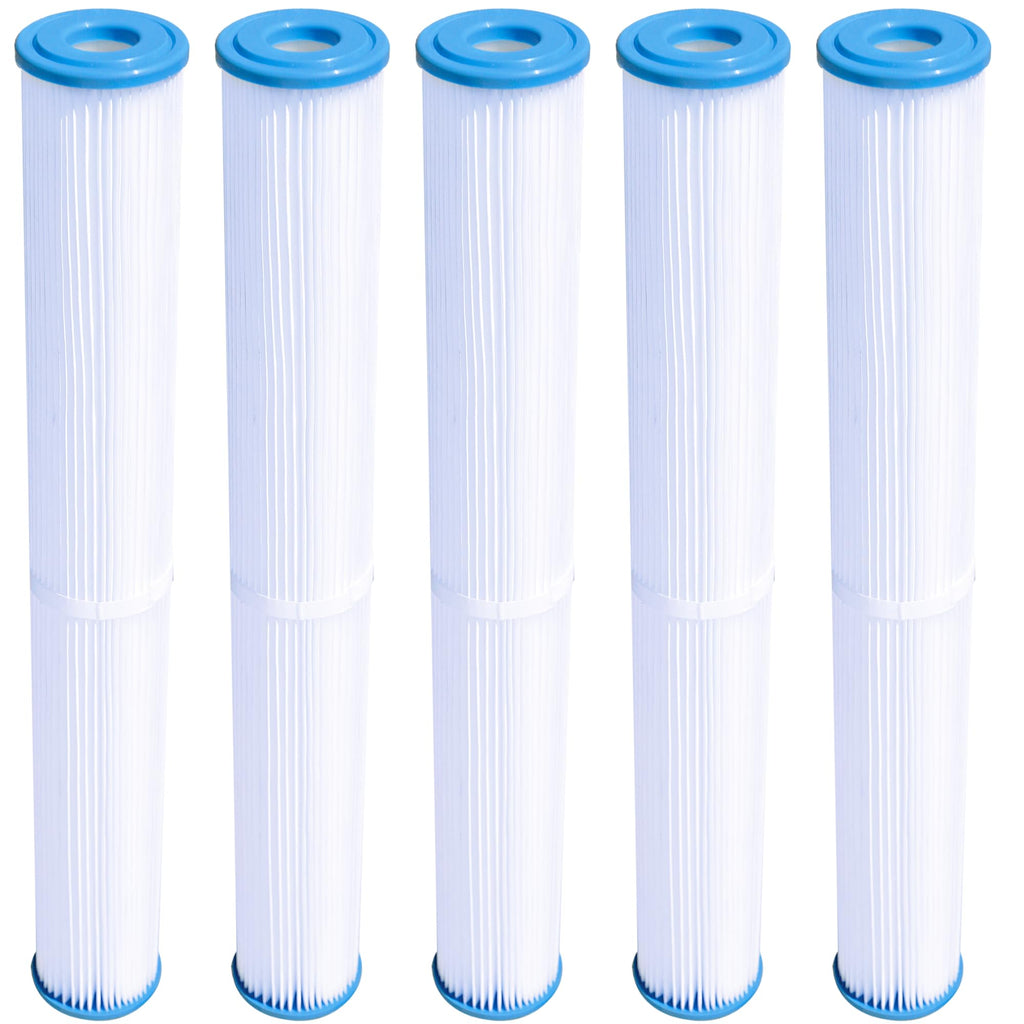 SWIMLINE HYDROTOOLS 5-Pack Above-Ground Pool Cartridge Filter Replacement, 8 Sq Ft Element