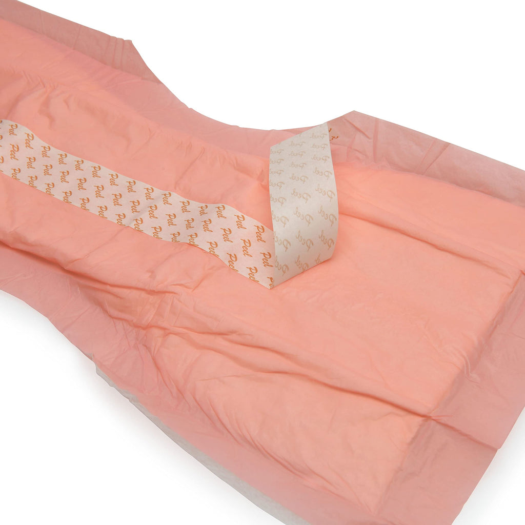 Vakly Extra Large Postpartum Maternity Pads [40 Pack] Hospital Style Super-Absorbent Contoured Pad Liners - 7" Wide X 14" Long - Heavier Overnight Post Birth Protection for Women - Incontinence Liners