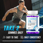 (2 Pack) Ultra Peak XL Gummies - Ultra Peak XL Advanced Formula Gummys Support Maximum Strength, Daily Premium All Natural Vitamins for Overall Health & Wellness Reviews, 120 Gummies for 2 Months
