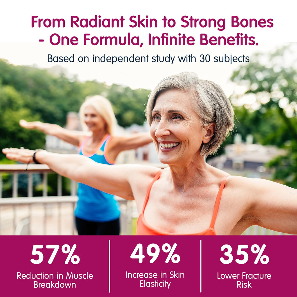 Zaigon HMB Supplements for Women | Vitamin D3 K2, Ashwagandha, Magnesium, Omega 3, Collagen, Biotin, Hyaluronic Acid, Astaxanthin, Calcium | Skin Care, Muscle, Bone & Brain Support | 180 Capsules