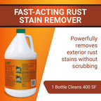 Pro Products American Hydro Systems 2662 Rid O' Rust Liquid Rust Stain Remover, 1 Gallon, 2 Pack