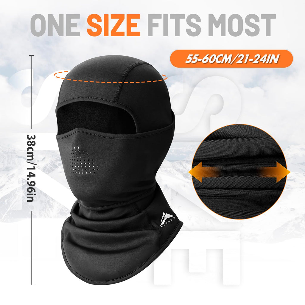 GXCROR Winter Balaclava Ski Mask,Windproof & Thermal