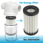 R0374600 Energy Filter Element Replacement Kit Compatible with Zodiac Jandy Ray-Vac Automatic Pool Cleaner