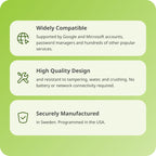 Yubico - YubiKey 5C NFC - Multi-Factor authentication (MFA) Security Key and passkey, Connect via USB-C or NFC, FIDO Certified - Protect Your Online Accounts