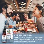 Lymphatic Support Drops | USDA Organic Lymphatic Cleanse for Immune Support | Lymphatic Support Supplement with Echinacea & Elderberry | Antioxidant & Immune Defense | Vegan | 30 Servings (2 Pack)