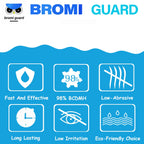 1 Inch 2.5 Lbs Bromine Tablets for Spa Hot Tub Chemical Tabs Brominating Tablets Spa Hot Tub Chemical Sanitizer