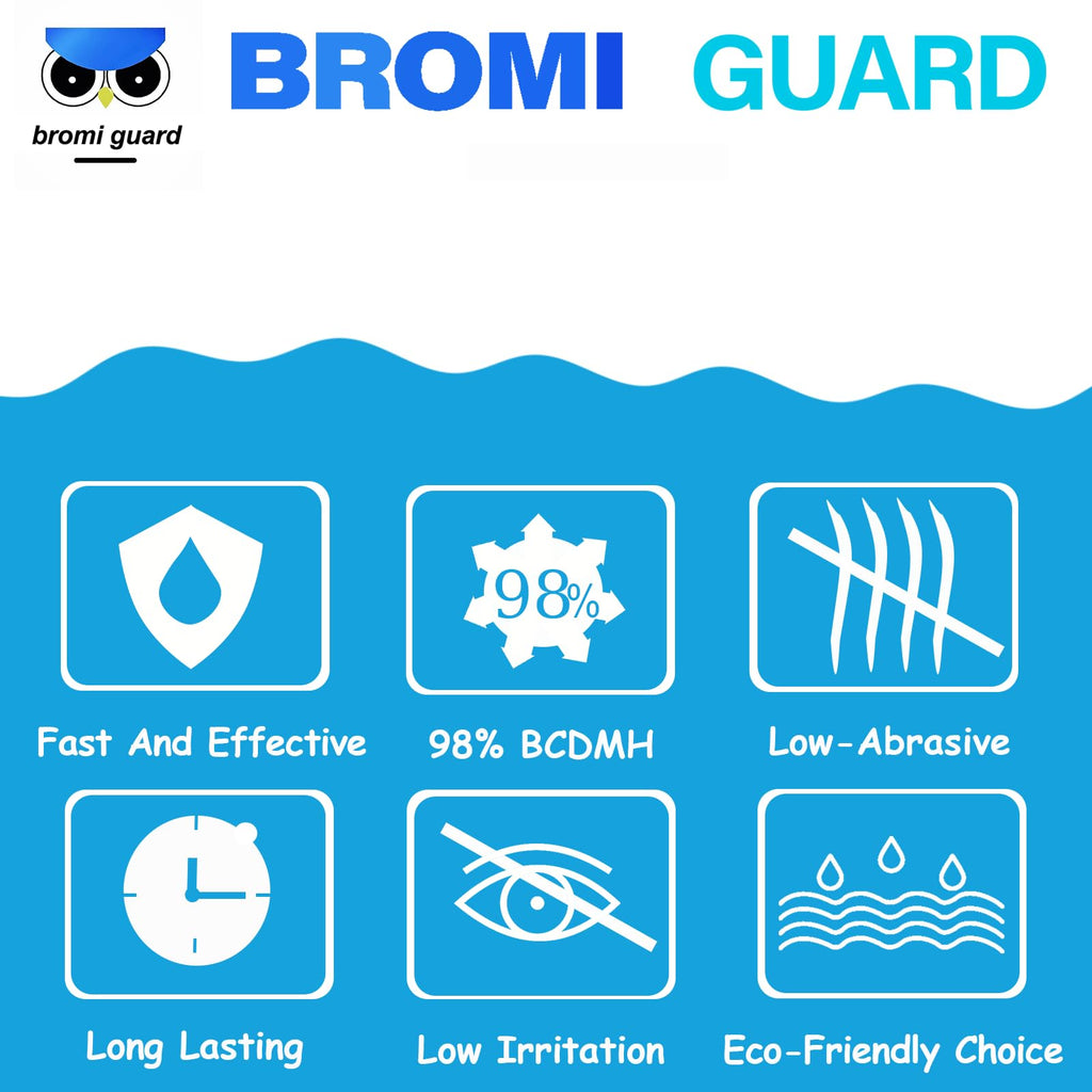 1 Inch 2.5Lbs Bromine Tablet Sanitizer for Spas, Hot Tubs, or Swimming Pools - Pre-Stabilized, Low Odor, Chlorine Alternative