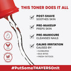 THAYERS Alcohol-Free, Hydrating Rose Petal Witch Hazel Facial Toner with Aloe Vera Formula, Vegan, Dermatologist Tested and Recommended, 12 Oz (Pack of 2)