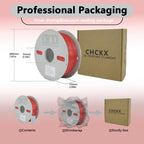 CHCKX Nylon Filament PA6 Nylon 6+66 3D Printer Filament 1.75mm Polyamide (PA) 1kg Spool (2.2lbs) Dimensional Accuracy +/- 0.02 mm, Fit Most FDM Printer (White)