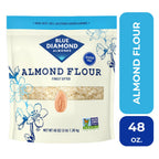 Blue Diamond Almonds Almond Flour, Gluten Free, Blanched, Finely Sifted, 48 oz