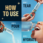 Liquid I.V.® Hydration Multiplier Sugar-Free Sample Pack- Raspberry Melon, Lemon Lime, and White Peach - 4 Pack (12 Sticks)