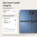WITHINGS Body Smart - Accurate Scale for Body Weight and Fat Percentage, Body Composition Scales Wi-Fi and Bluetooth Weight Scale, Apple Health / Google Fit Compatible, Digital Bathroom Scale