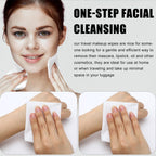 Ctosree 150 pcs Makeup Remover Wipes Bulk Individually Wrapped Makeup Wipes Single Remover Cloth Facial Cleansing Pads for Mascara Lipstick Oil Dirt Face Skin Travel Hotel(Black)