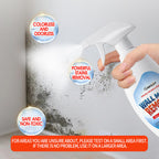 LANWEXY-Highly Effective Removal Spray,Wall Cleaner Spray-Bathroom Foam Cleaner for Shower,Wall,Ceiling,Wood,Kitchens,Tile,Killer with Prevention Inhibitor-2 bottles