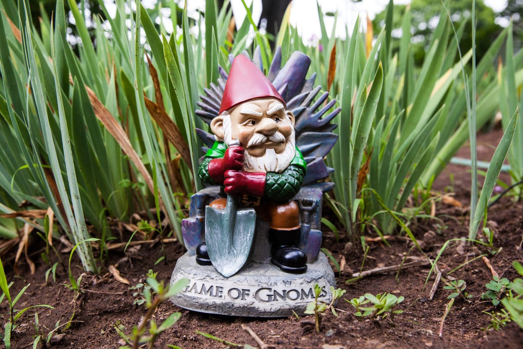 BigMouth Inc Game of Gnomes Garden Statue, Funny Outdoor Lawn & Yard Figurine, TV Show Sculpture Decorations and Gift