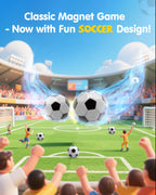 Nevzan Soccer Magnetic Game with String & 20 Football-Shaped Stones