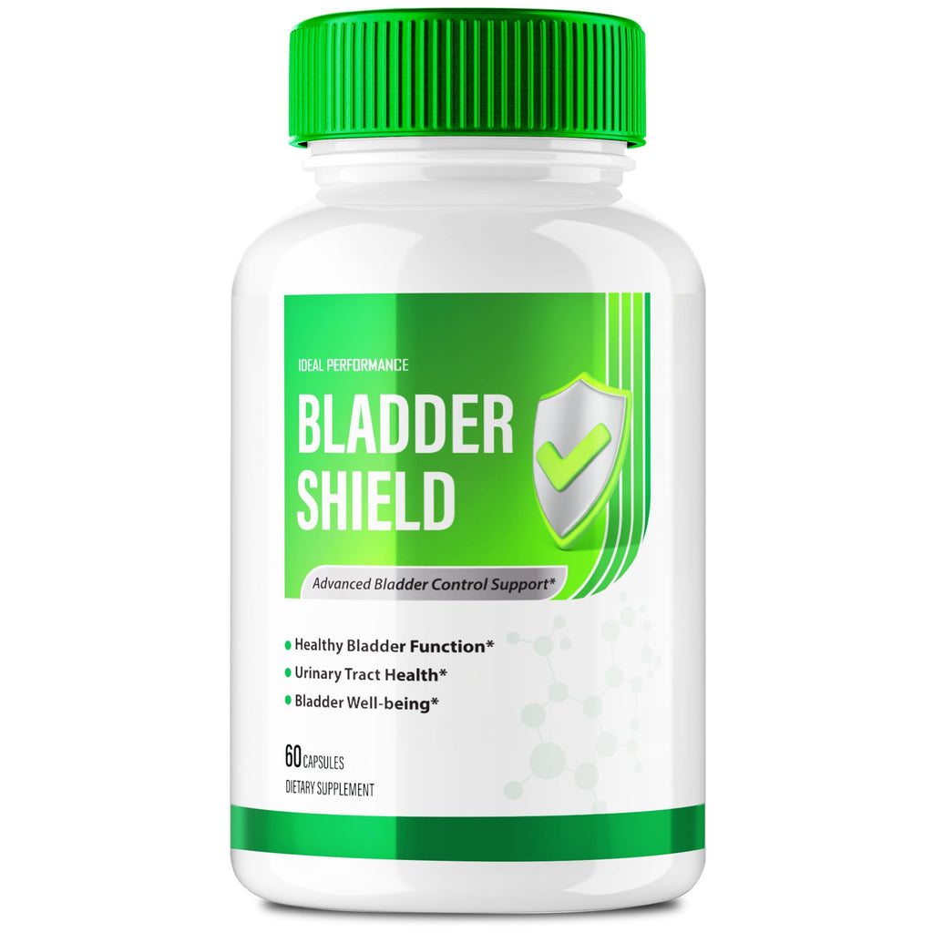 Bladder Shield Capsules, Advanced Bladder Control Support Supplement Pills - All Natural BladderShield Urinary Tract Health Formula for Health and Wellness to Ensure Quality Reviews (60 Capsules)