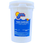 In The Swim 3 inch 5-in-1 Super Multi-Tabs – Swimming Pool Sanitizer – Chlorine - Algaecide - Stabilizer - Clarifier - 48 Pounds