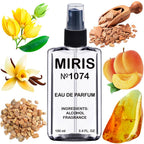 MIRIS No. 1074, Inspired by Vanilla Extasy, Long-Lasting Eau de Parfum for Women, Spray 3.4 Fl Oz / 100 ml