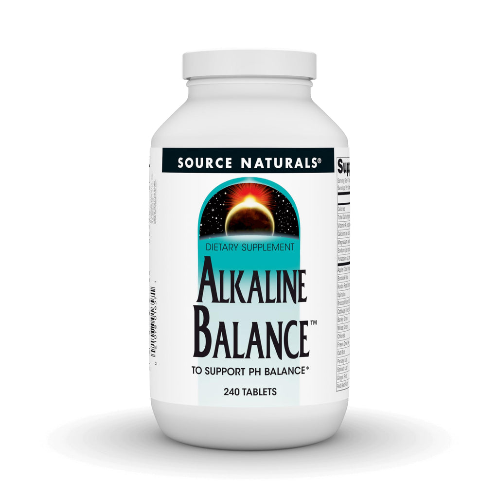 Source Naturals Alkaline Balance to Support PH Balance* - 240 Tablets