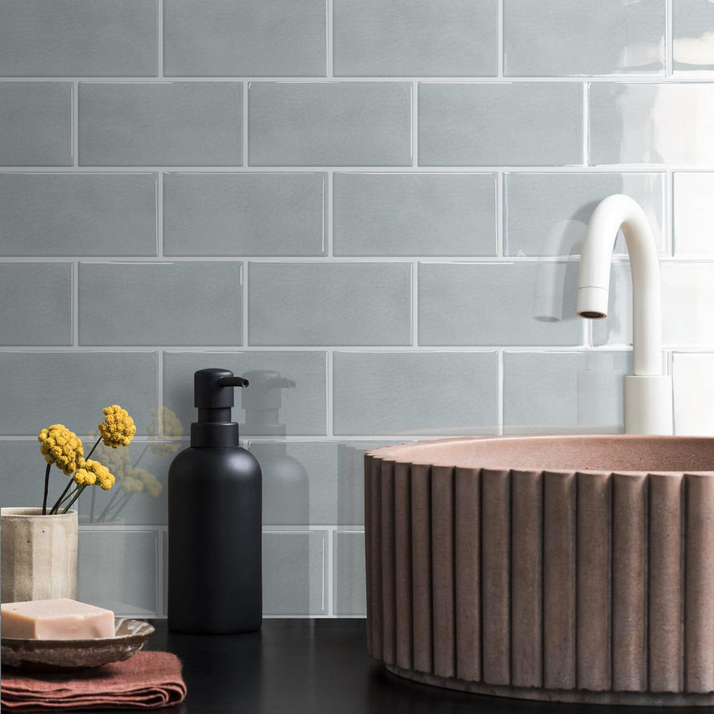 STICKGOO 10-Sheet Subway Tile Peel and Stick Backsplash, Self Adhesive Vinyl Wall Tiles, Stick on Backsplash for Kitchen and Bathroom(Thicker Design)