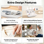 iBstone Nova Hearing Aids for Seniors Adults – Superior Sound Quality, Smart Noise Cancelling, No Feedback, Auto On/Off, Rechargeable, OTC