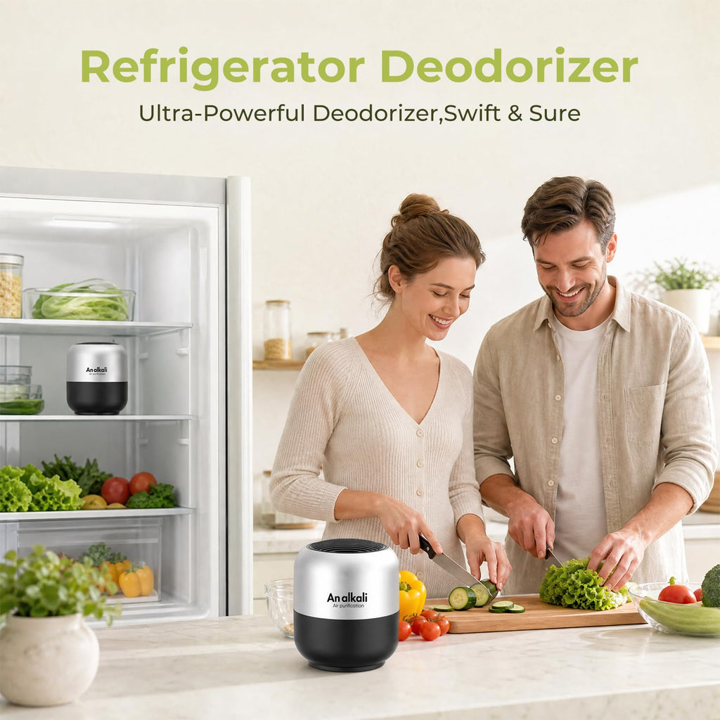 Fridge Deodorizer, Refrigerator Odor Eliminator, 4 Pack