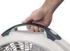 Lasko Wind Machine Fan, Air Circulator Fan with 3 Speeds, 20" Model 3300, Gray