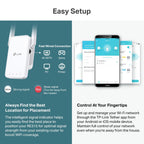 TP-Link AC1200 WiFi Extender Dual Band 5GHz/2.4GHz (RE315)