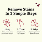 Chateau Spill Wine Stain Remover Spray - Clothes & Laundry Stain Remover - Wine Carpet Cleaner - EPA Safer Choice Certified - 4 Fl Oz (Pack of 3)