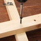 SG TZH #8 x 2 Inch Deck Screws (1275Pcs) 10lb. Carbon Steel, Black, Flat Head, Rust Resistant epoxy Coated, with T25 Star Bit