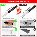 Paver Removal Tool, Paver Lifter Tool with Rubber Non-Slip Handle, 2 Pcs
