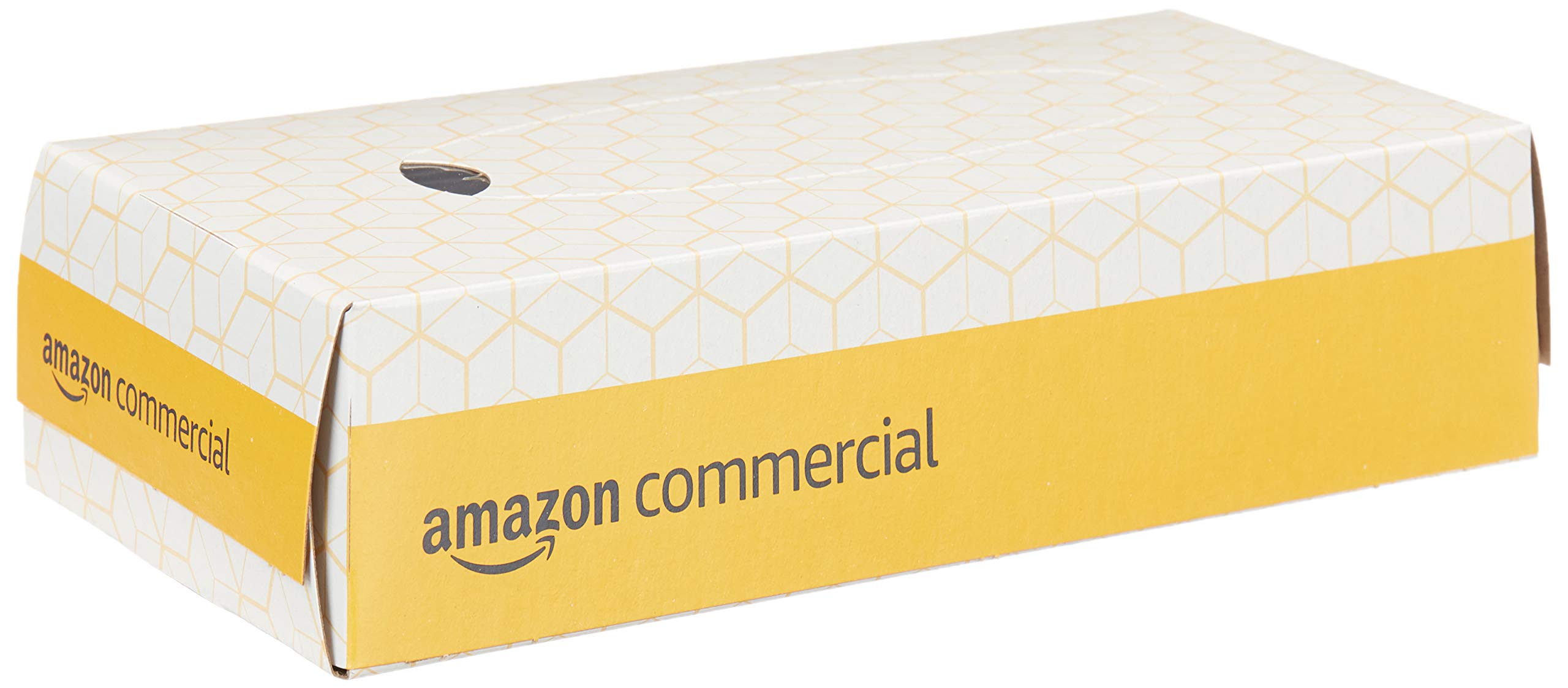 3000 Count Box AmazonCommercial 2-Ply White Facial Tissue, Flat Box, FSC Certified ...