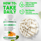 Biovances Capsules, Official Biovances Pills with All Natural Ingredients, Advanced Formula for Optimal Health & Overall Wellness Support with Maximum Strength Vitamins for Women & Men (60 Capsules)