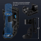 SAOPRKLER Tactical Flashlight 1200 High Lumen Duty Belt Flashlight for Law Enforcement, Premium Police Flashlight with Holster for Duty Belt,led Flashlight Gifts-Sentinel-X1