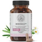 Happy Mammoth Meno Daily Menopause Vitamins & Supplements for Women, Boost Metabolism, Healthy Skin, Hair and Nails, Hot Flash, Mood Support, 72 Capsules