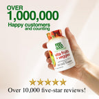 FeelGood Superfoods 1000mg Immune Support Capsules Made with 25 Organic Fruits and Vegetables, Strong Immunity Boosters with Vitamins A, C, D3, and Zinc, 60 Count