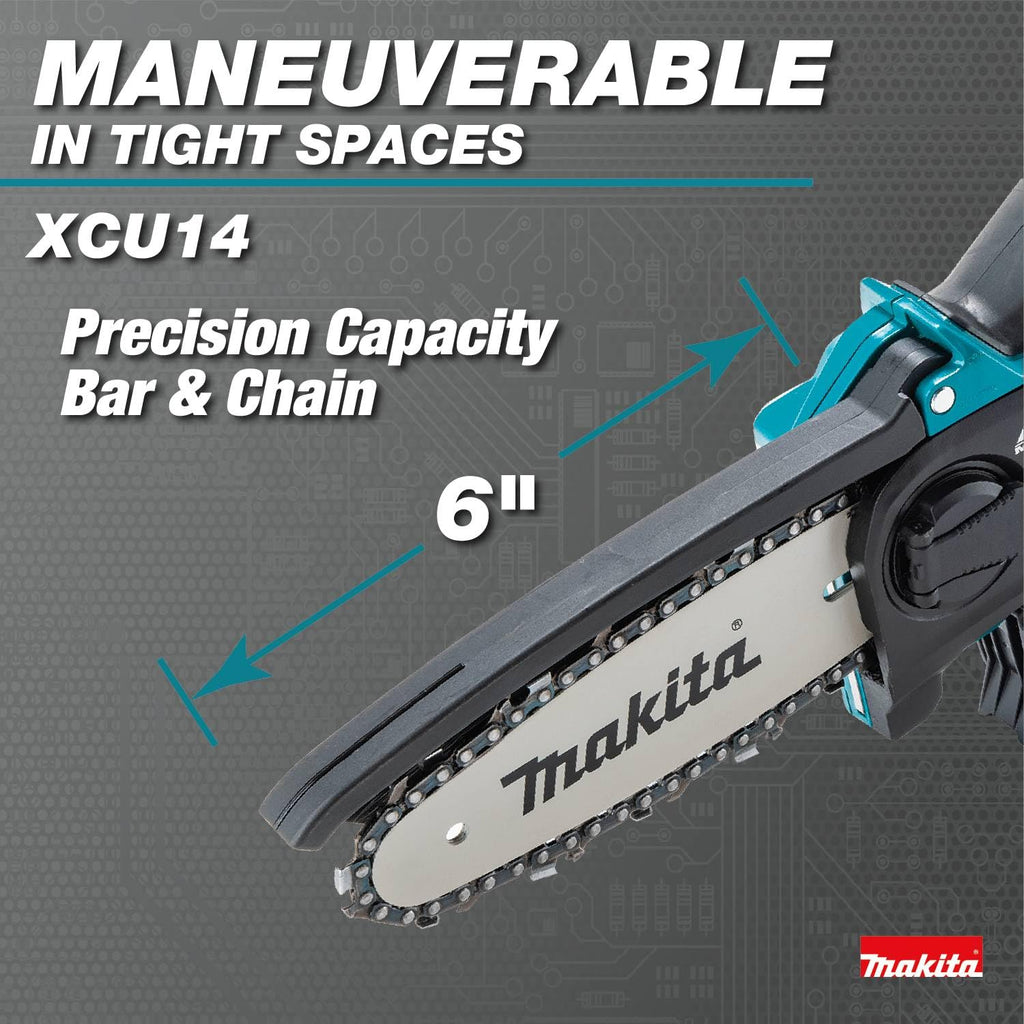 Makita XCU14Z 18V LXT® Lithium-Ion Brushless Cordless 6" Pruning Saw, Tool Only