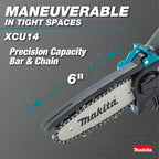 Makita XCU14Z 18V LXT® Lithium-Ion Brushless Cordless 6" Pruning Saw, Tool Only