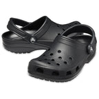Crocs Unisex-Adult Classic Clog, Black, 10 Women/8 Men