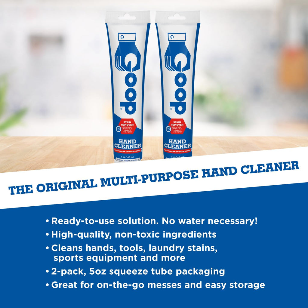 GOOP Hand Cleaner 10.5 Oz. Tube 2 Pack