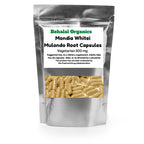 Behalal Organics Mondia Whitei (Mulondo) Root Powder 500mg Vegetarian 100 Capsules