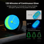ANYCUBIC PLA 3D Printer Filament, Glow in The Dark, 3D Printing PLA Filament 1.75mm Dimensional Accuracy +/- 0.02mm, 1KG Reusable Spool (2.2 lbs), Green PLA, Glow Green