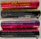 Xero Picks Wellness Flavored Toothpicks - Brain Boost, Immunity, Rest & Relax, Joint Health, and Energy Boost - 100 Picks (Variety, 5 Pack) Kosher - Sugar Free