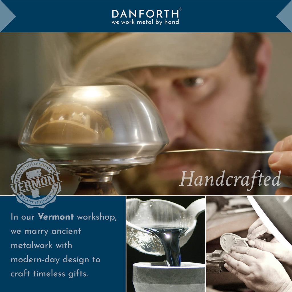 Danforth Forget-Me-Not Lapel Pin | Pewter Handcrafted in USA