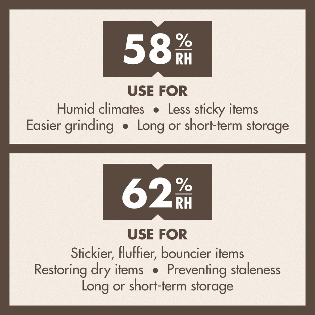 Boveda 62% Humidity Control Packs, Size 8, 10-Pack – Protects Up to 1 oz