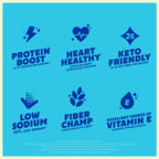 Blue Diamond Almonds Low Sodium Lightly Salted Snack Nuts, 100 Calorie Packs, 0.6 Ounce (Pack of 32)